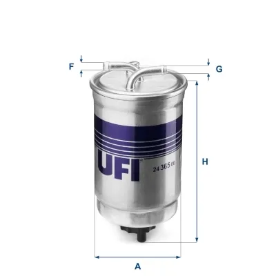 Паливний фільтр 2436500 UFI