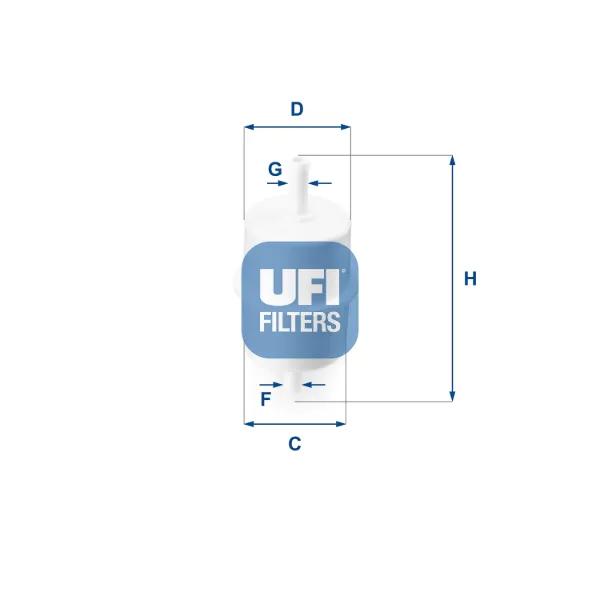 Паливний фільтр 3101000 UFI