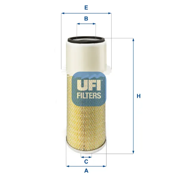 Повітряний фільтр 2793200 UFI