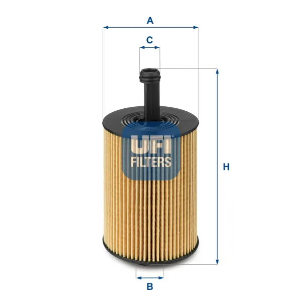 Масляний фільтр 2502300 UFI