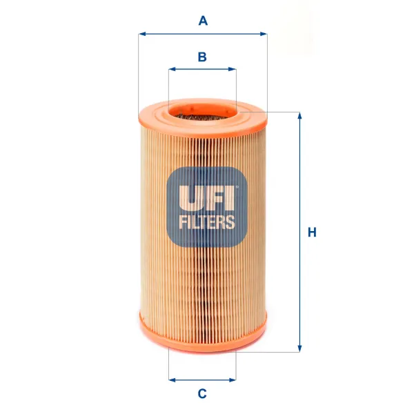 Повітряний фільтр 2752400 UFI