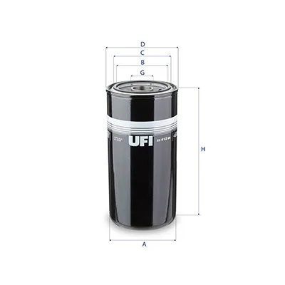 Фільтр гідравлічної системи 2341200 UFI
