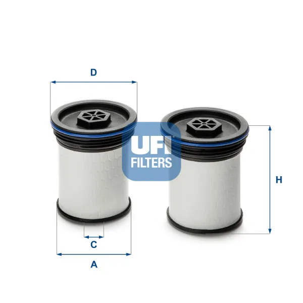 Паливний фільтр 2604700 UFI