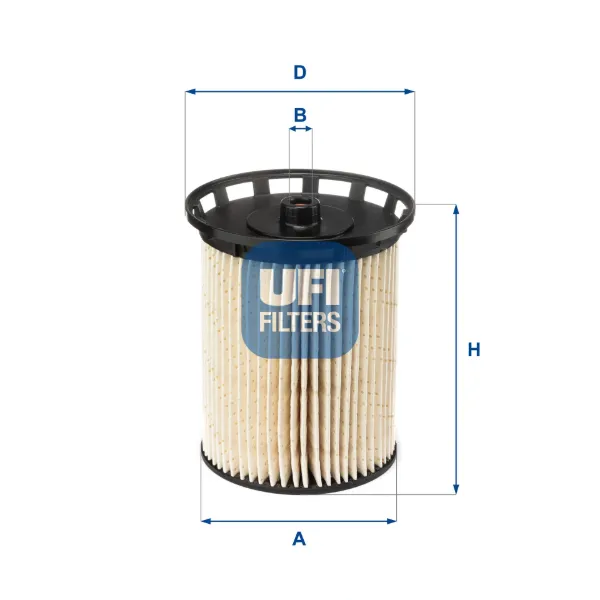 Паливний фільтр 2612900 UFI