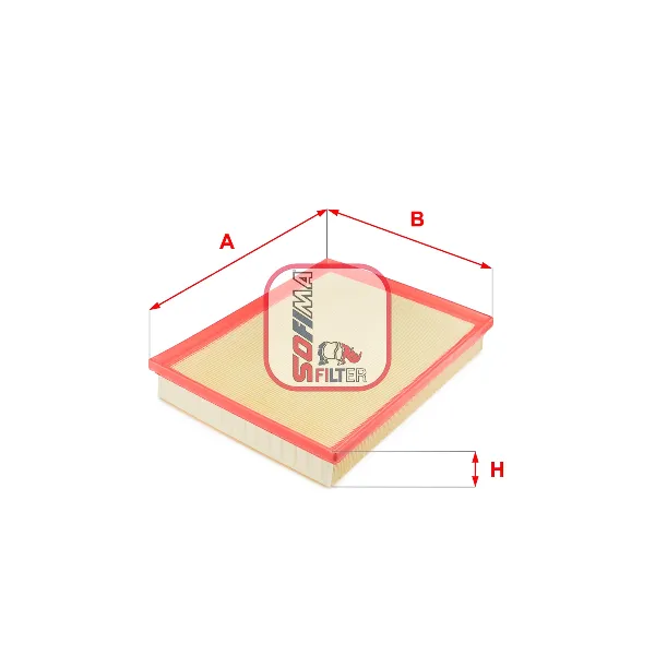 Повітряний фільтр S3107A Sofima