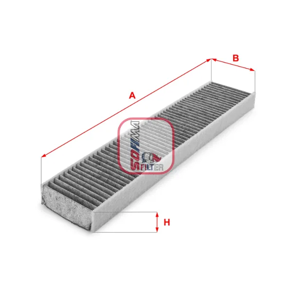 Фільтр салону S4119CA Sofima