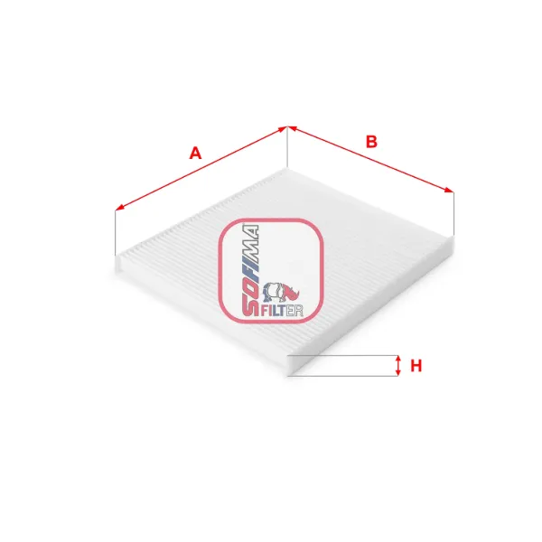 Фільтр салону S3112C Sofima