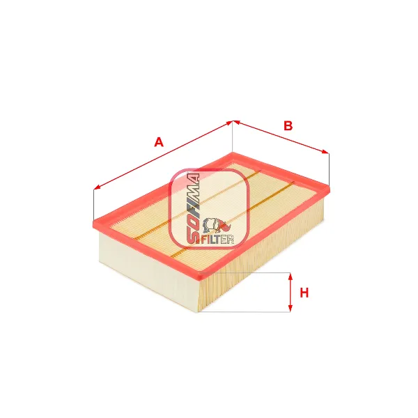 Повітряний фільтр S1960A Sofima