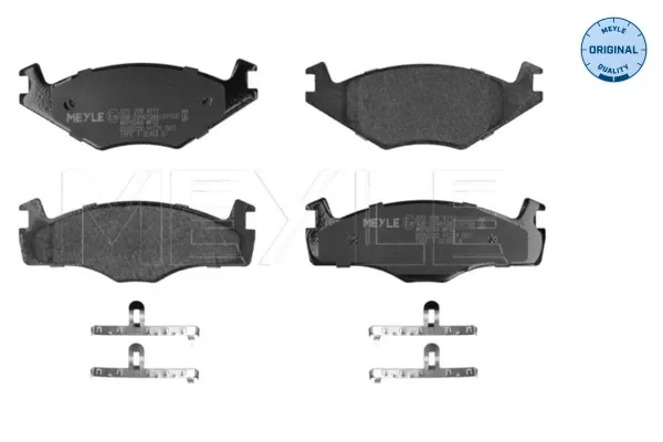 Передні тормозні колодки Seat Cordoba 6K2, C2