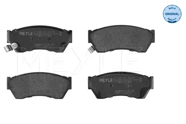 Передні тормозні колодки QF0105E Q-top