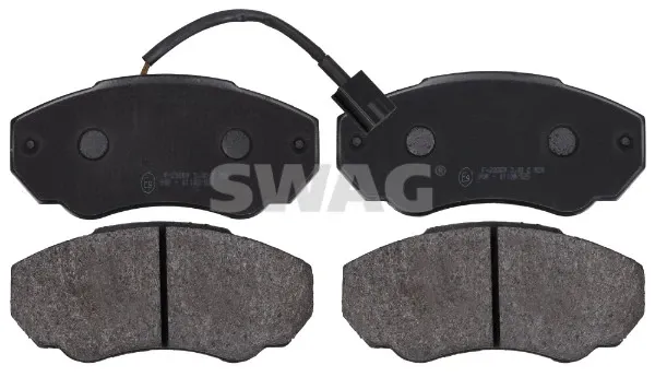 Передні тормозні колодки 62116049 Swag