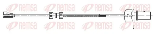 Датчик зносу гальмівних колодок, передній 001190 Remsa