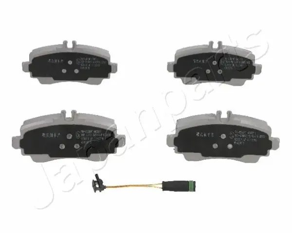 Передні тормозні колодки PA0544AF Japan Parts