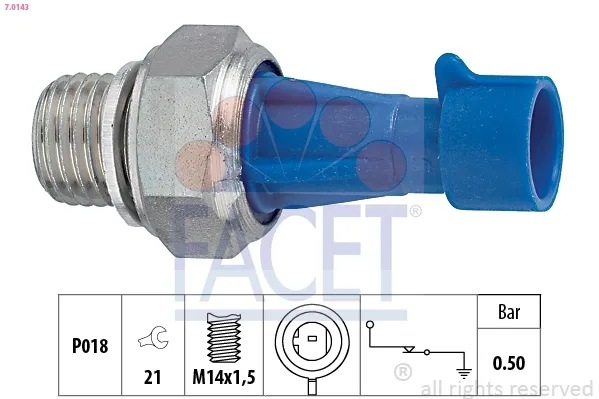Датчик тиску масла 70143 Facet