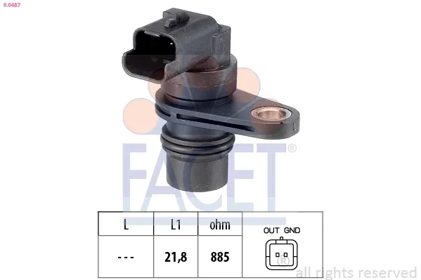 Датчик швидкості SAG278 Magneti Marelli
