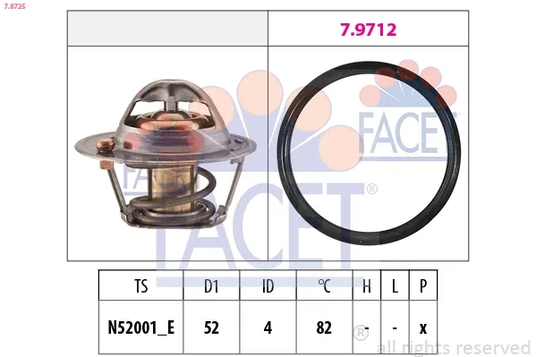 Термостат 78725 Facet