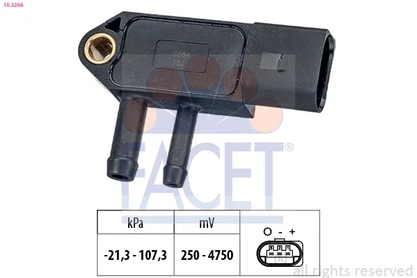 Датчик тиску вихлопних газів SPS005 Magneti Marelli