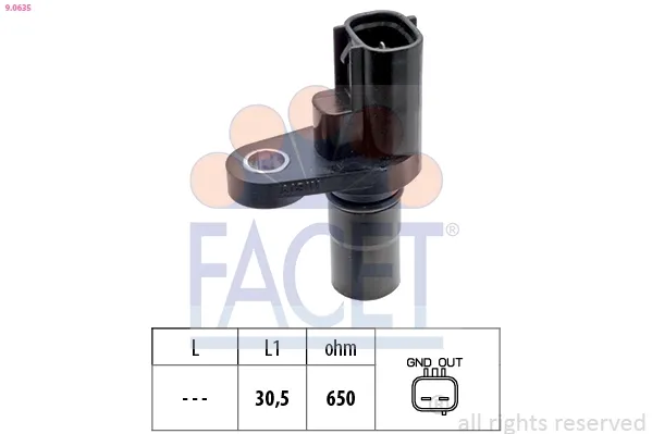 Датчик швидкості 90635 Facet