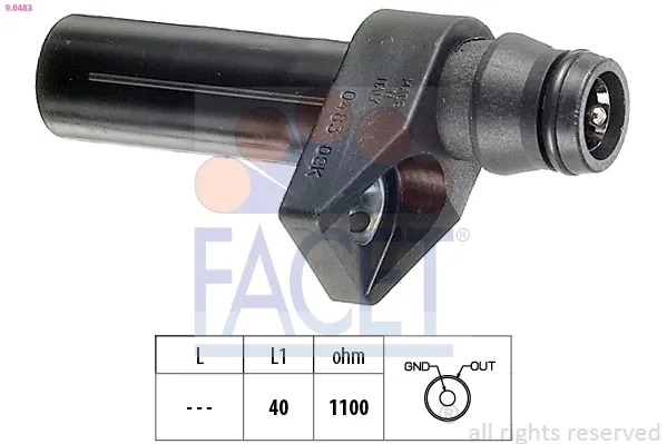 Датчик колінвала 90483 Facet