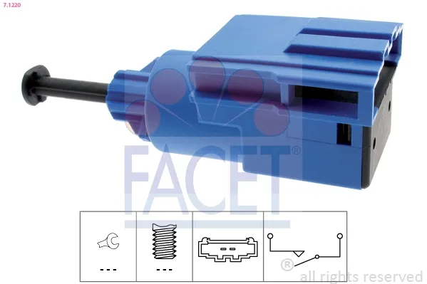 Датчик включення зчеплення 71220 Facet