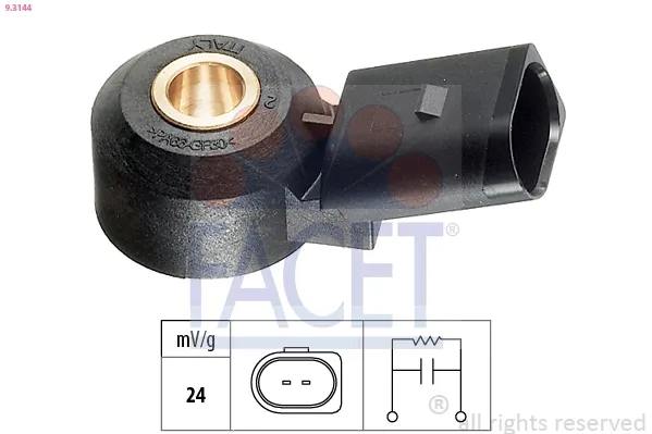 Датчик детонації 93144 Facet