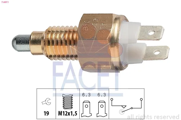 Датчик заднього ходу Opel Kadett E
