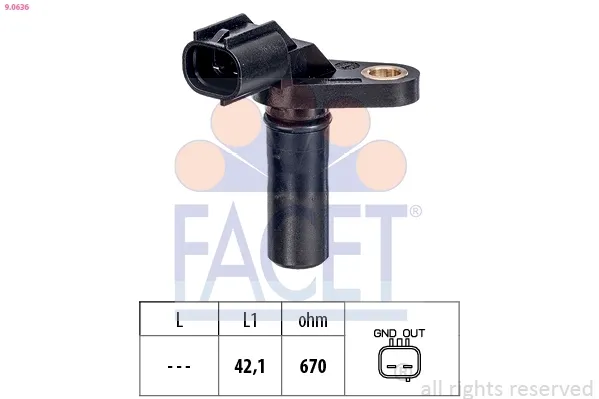 Датчик швидкості 90636 Facet