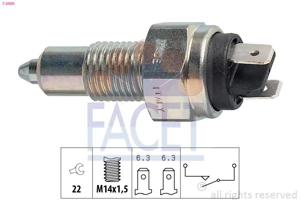 Датчик заднього ходу Fiat Uno 146A