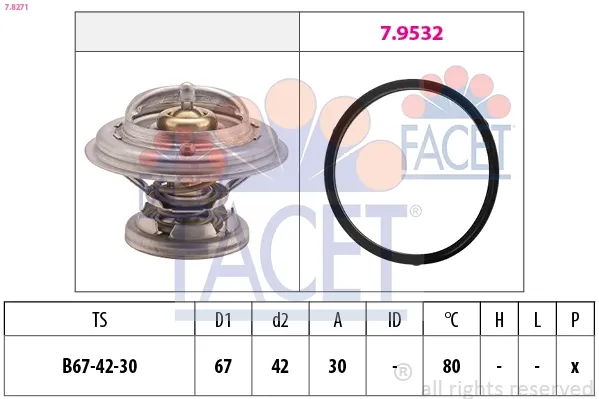 Термостат 78271 Facet