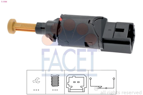Датчик включення стопсигналу 71194 Facet