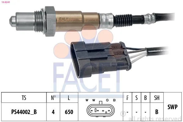 Лямбдазонд, датчик кисню до каталізатора 0855465 Opel