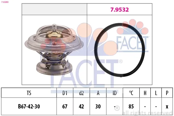 Термостат 78280 Facet
