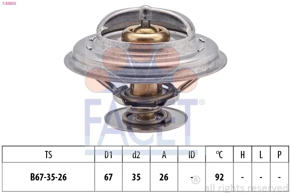 Термостат 78302S Facet
