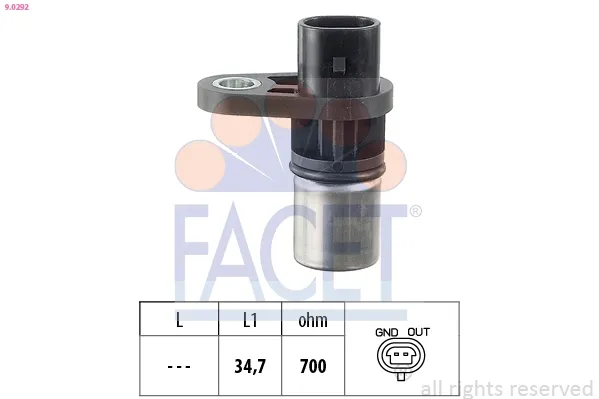 Датчик колінвала 213970 General Motors