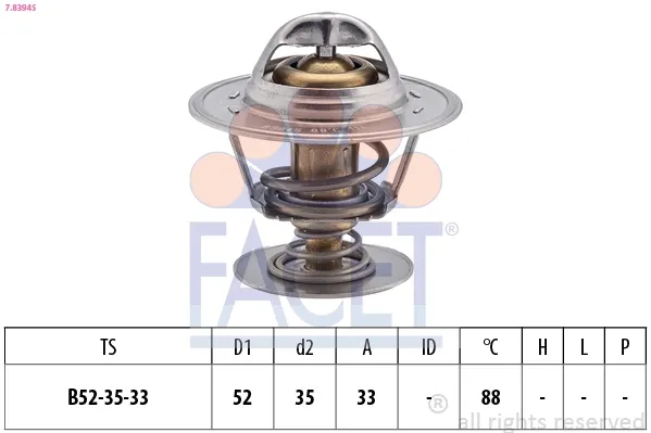 Термостат 78394S Facet