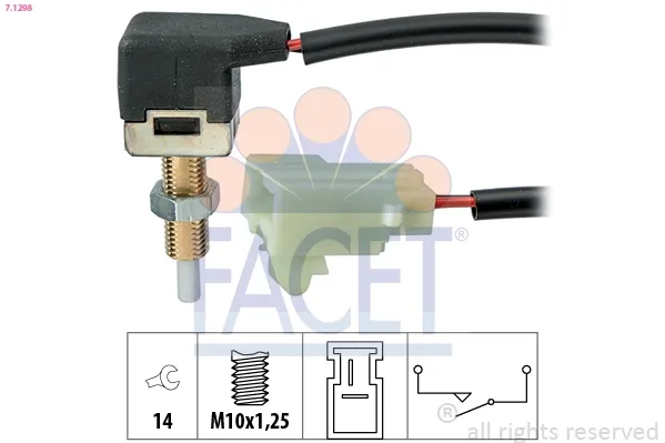 Датчик включення зчеплення 71298 Facet