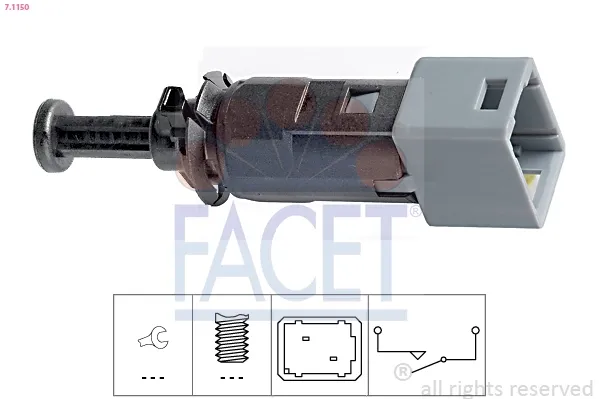 Жабка тормозу 71150 Facet