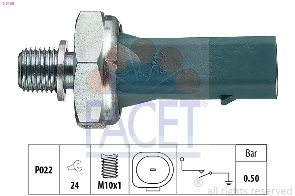Датчик тиску масла 70139 Facet