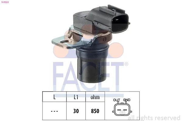 Датчик швидкості 90322 Facet