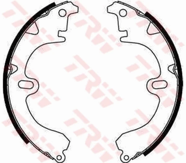 Колодки гальмові задні, барабанні 449512250 Toyota