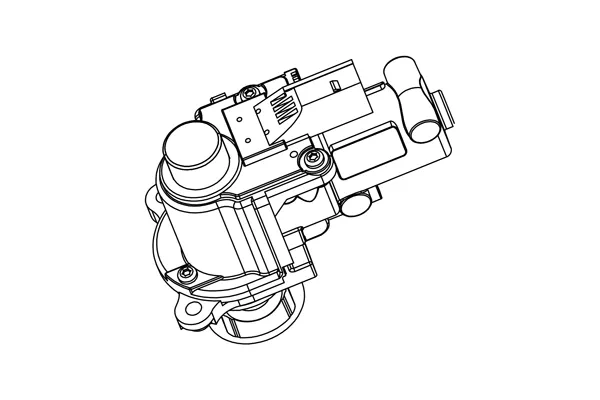 Клапан ЄГР EGRAZ7029 Aisin