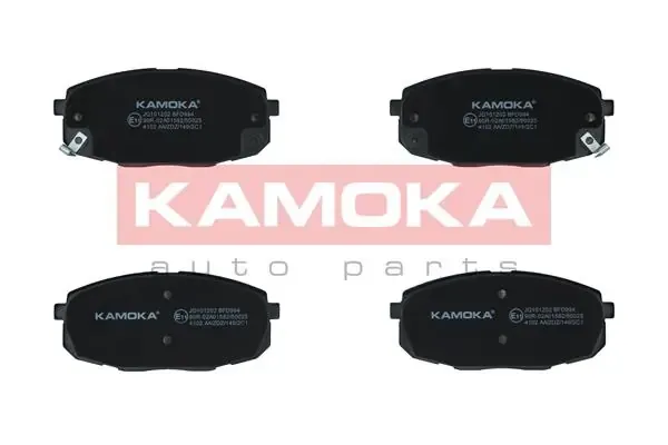Передні тормозні колодки JQ101202 Kamoka