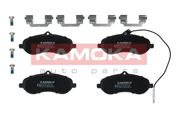 Передні тормозні колодки JQ1013542 Kamoka