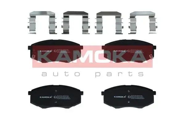 Передні тормозні колодки JQ101333 Kamoka