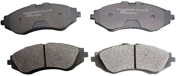 Передні тормозні колодки B110139 Denckermann