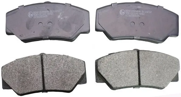 Передні тормозні колодки B110232 Denckermann