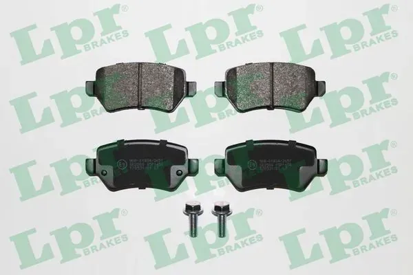 Задні гальмівні колодки 05P1650 LPR