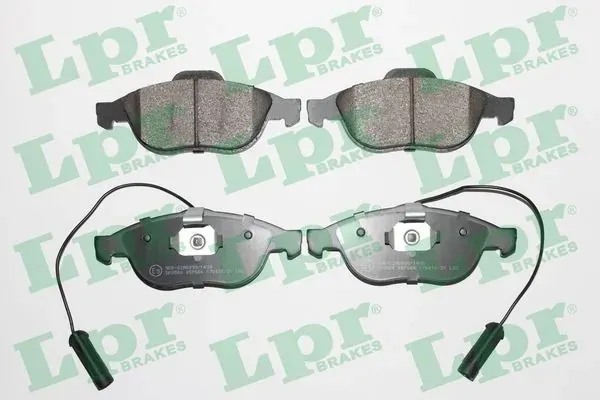 Передні тормозні колодки 05P664 LPR