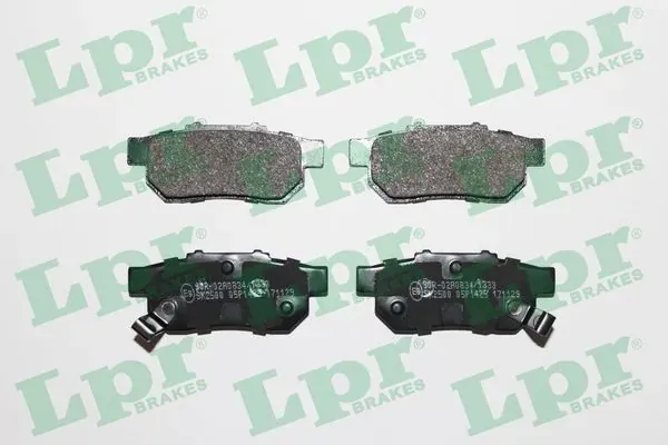 Задні гальмівні колодки 05P1425 LPR
