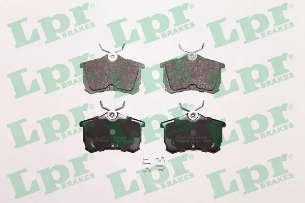 Задні гальмівні колодки 05P1037 LPR